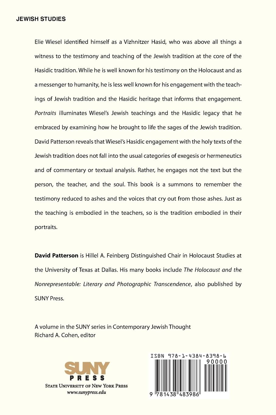 Rückseitencover Portraits