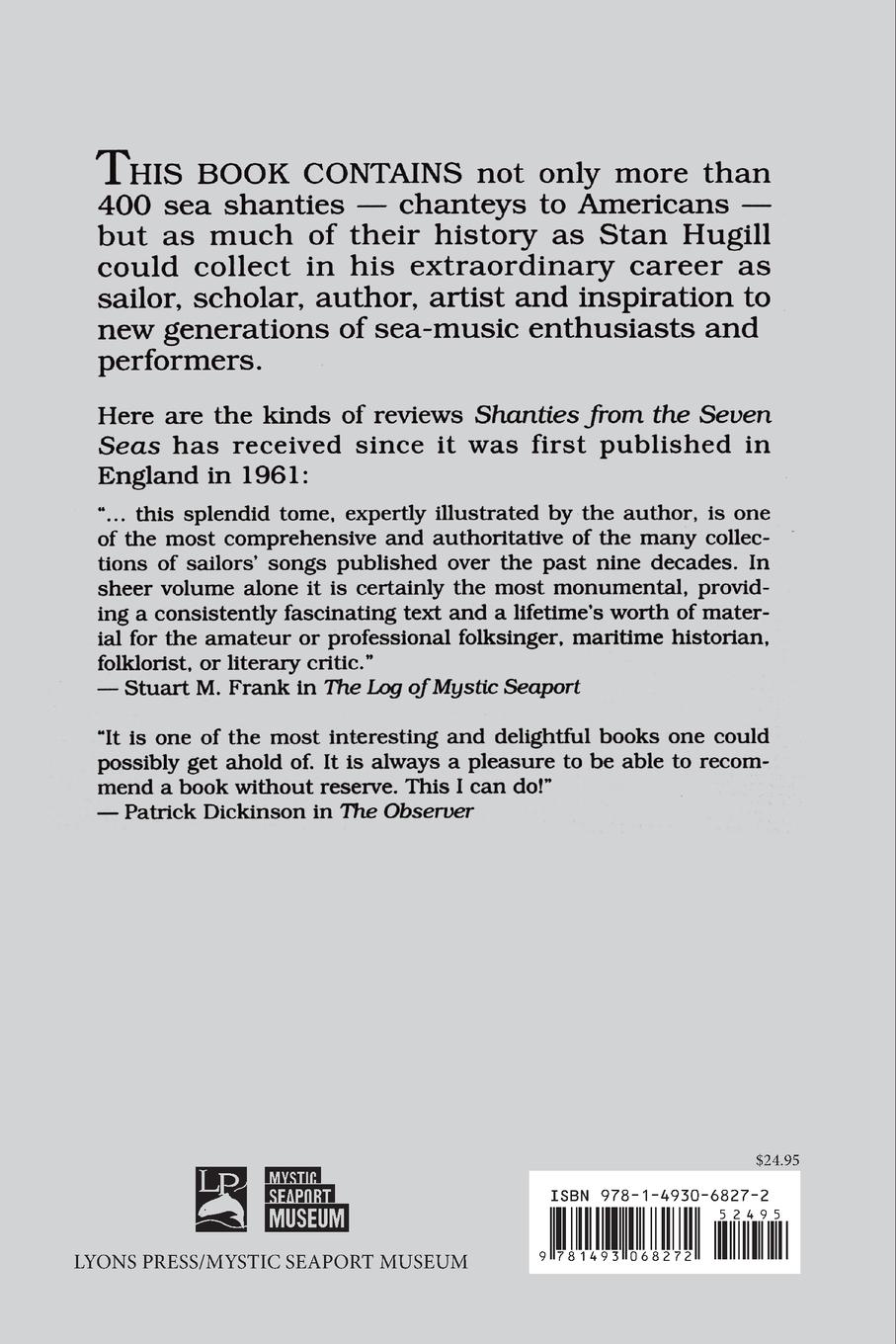 Rückseitencover Shanties from the Seven Seas