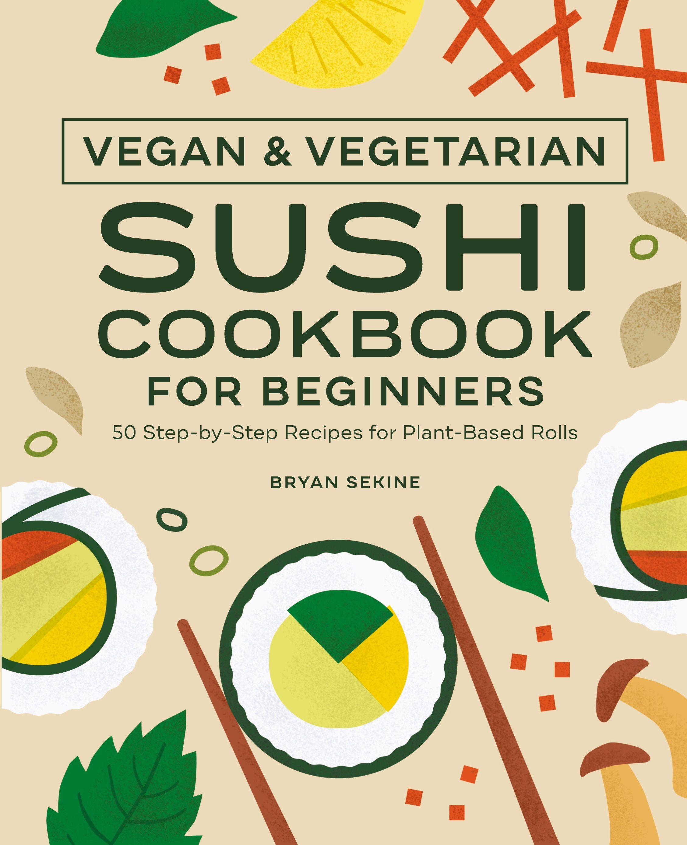 Vorderes Coverbild Vegan and Vegetarian Sushi Cookbook for Beginners