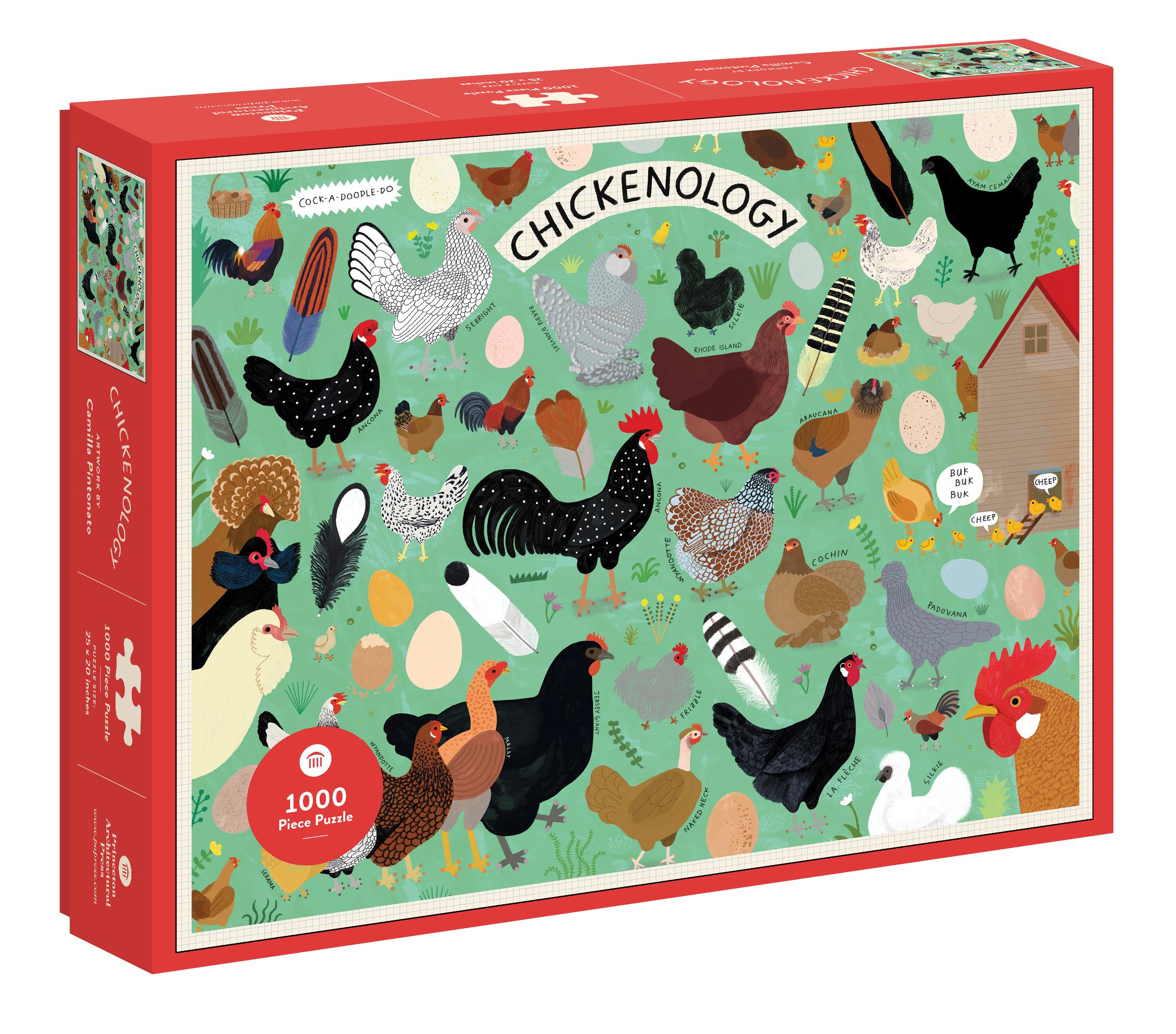 Vorderes Coverbild Puz 1000 Chickenology