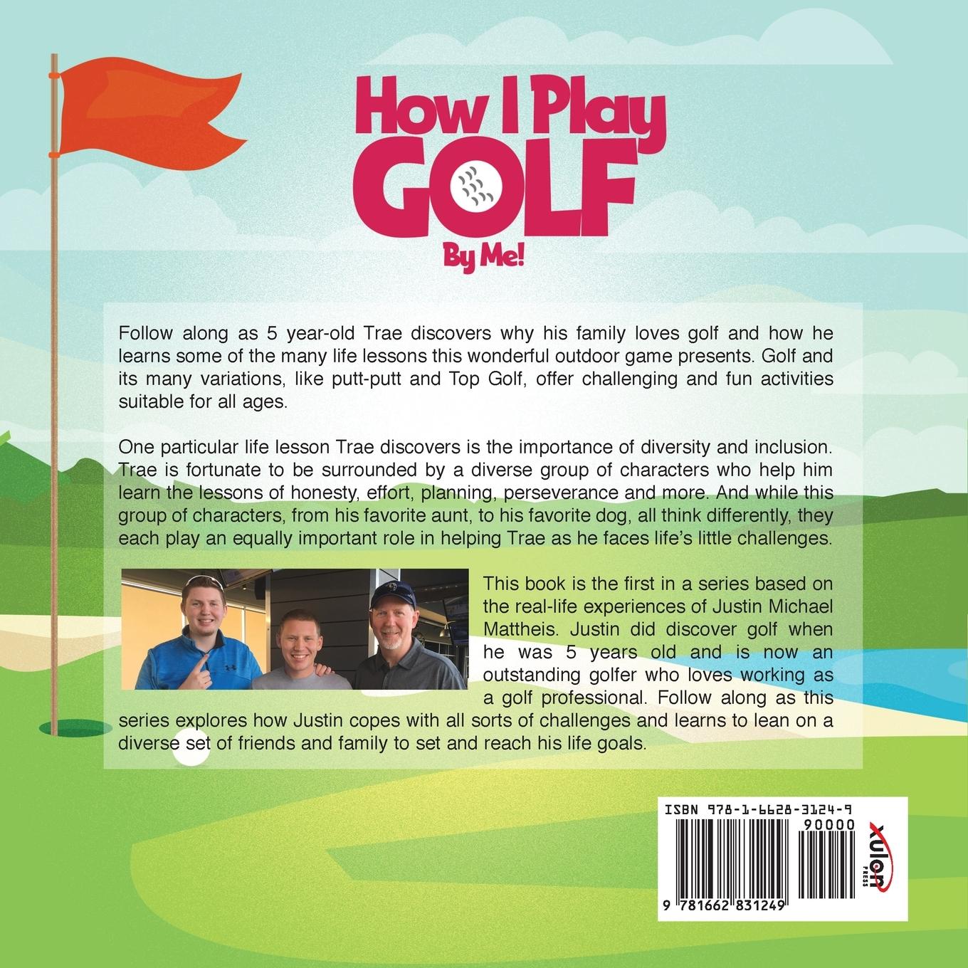 Rückseitencover How I Play Golf By Me!