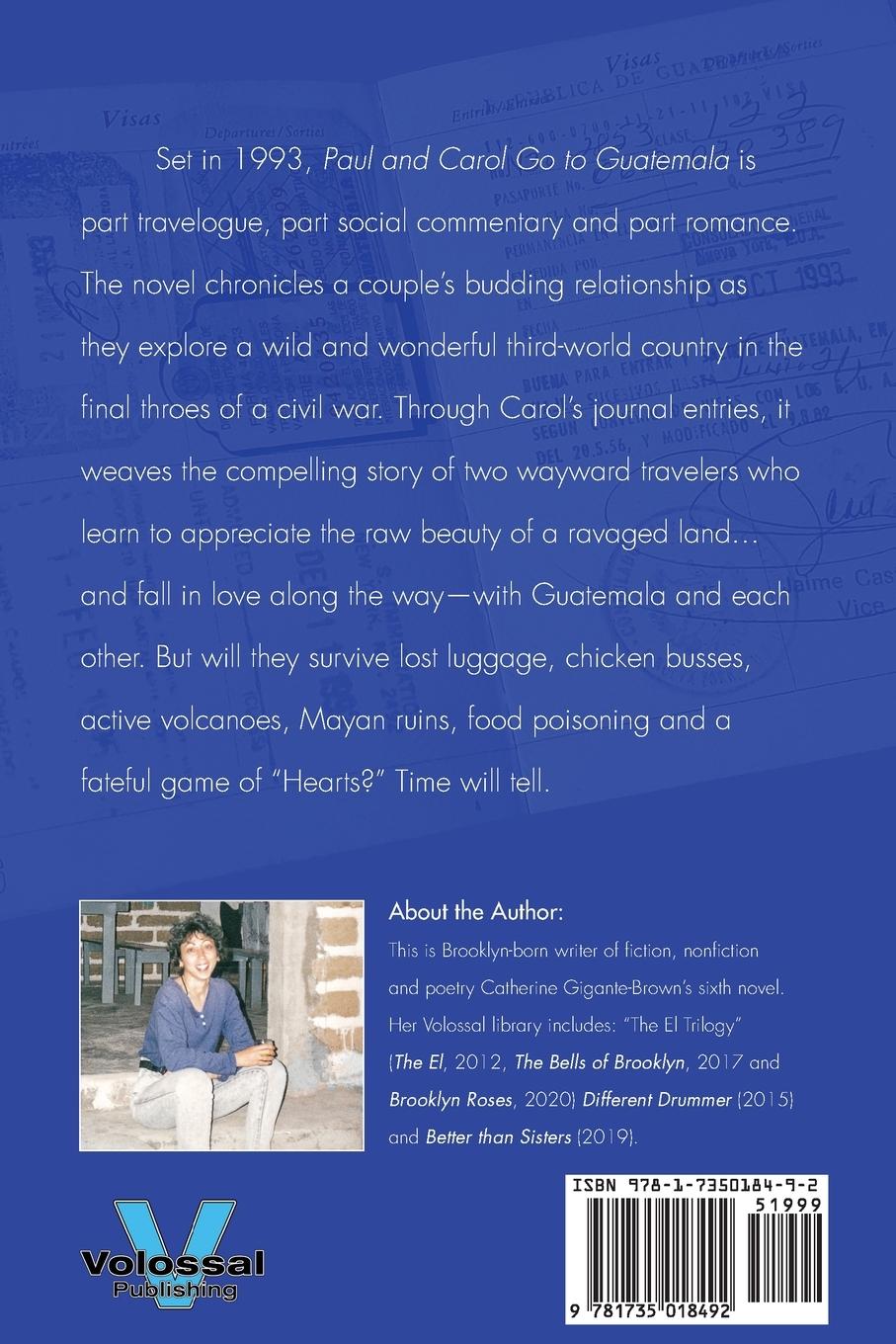 Rückseitencover Paul and Carol Go to Guatemala