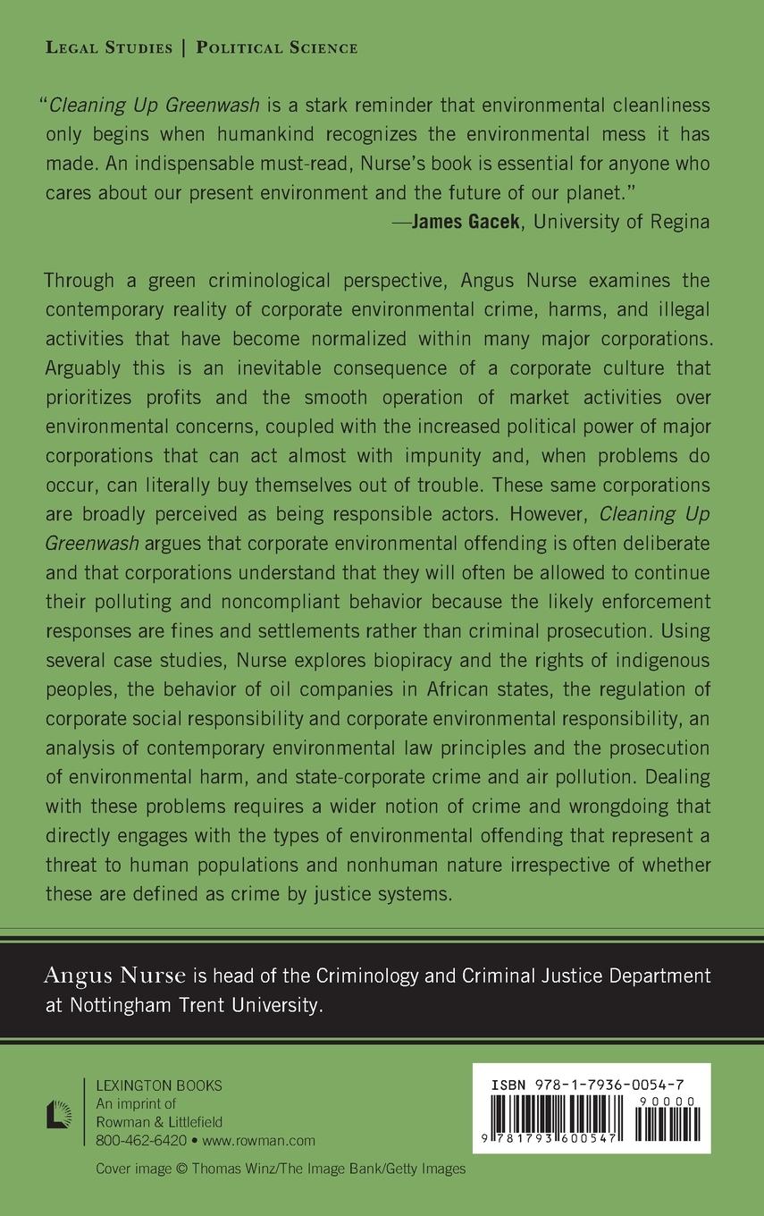 Rückseitencover Cleaning Up Greenwash