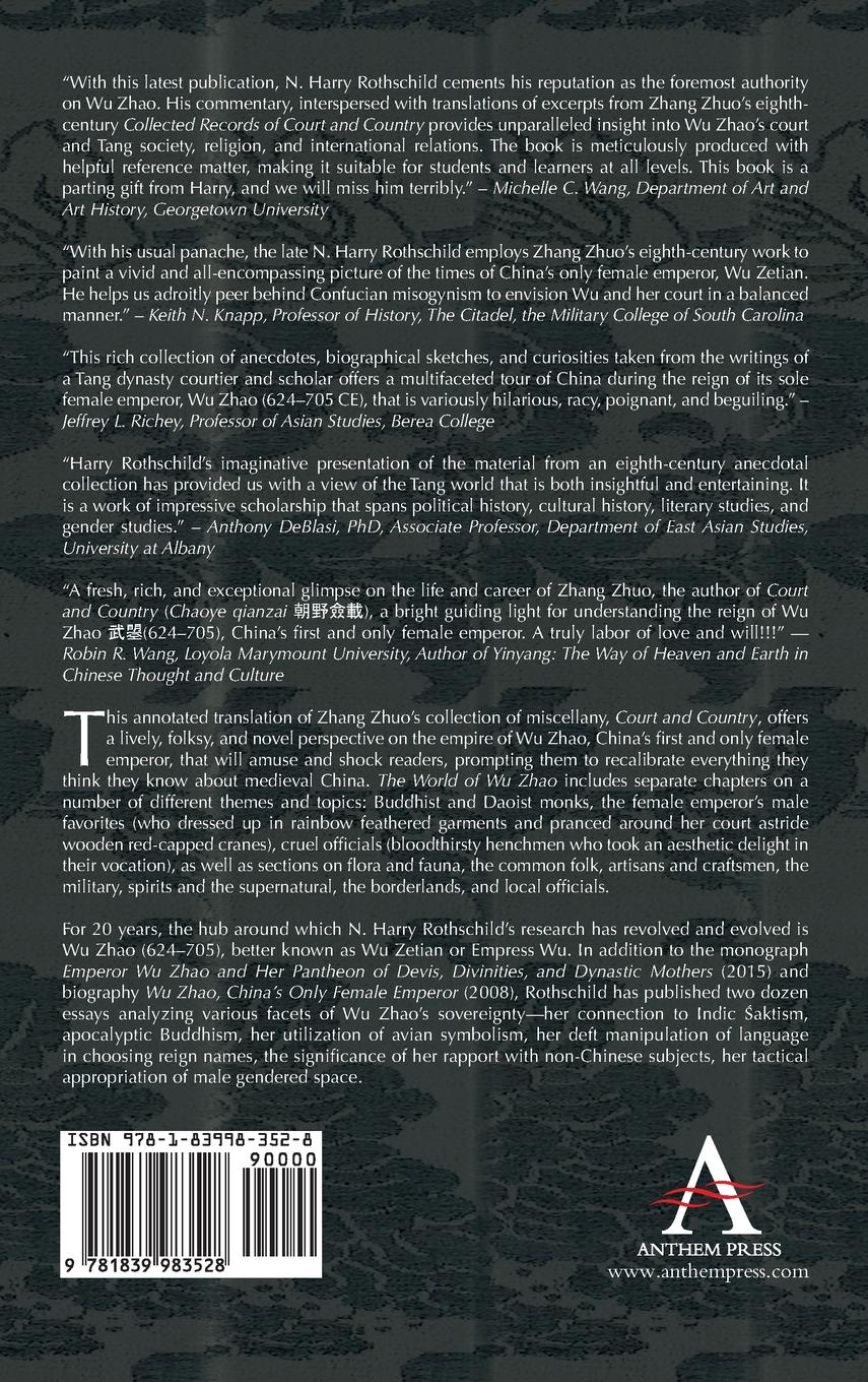Rückseitencover The World of Wu Zhao