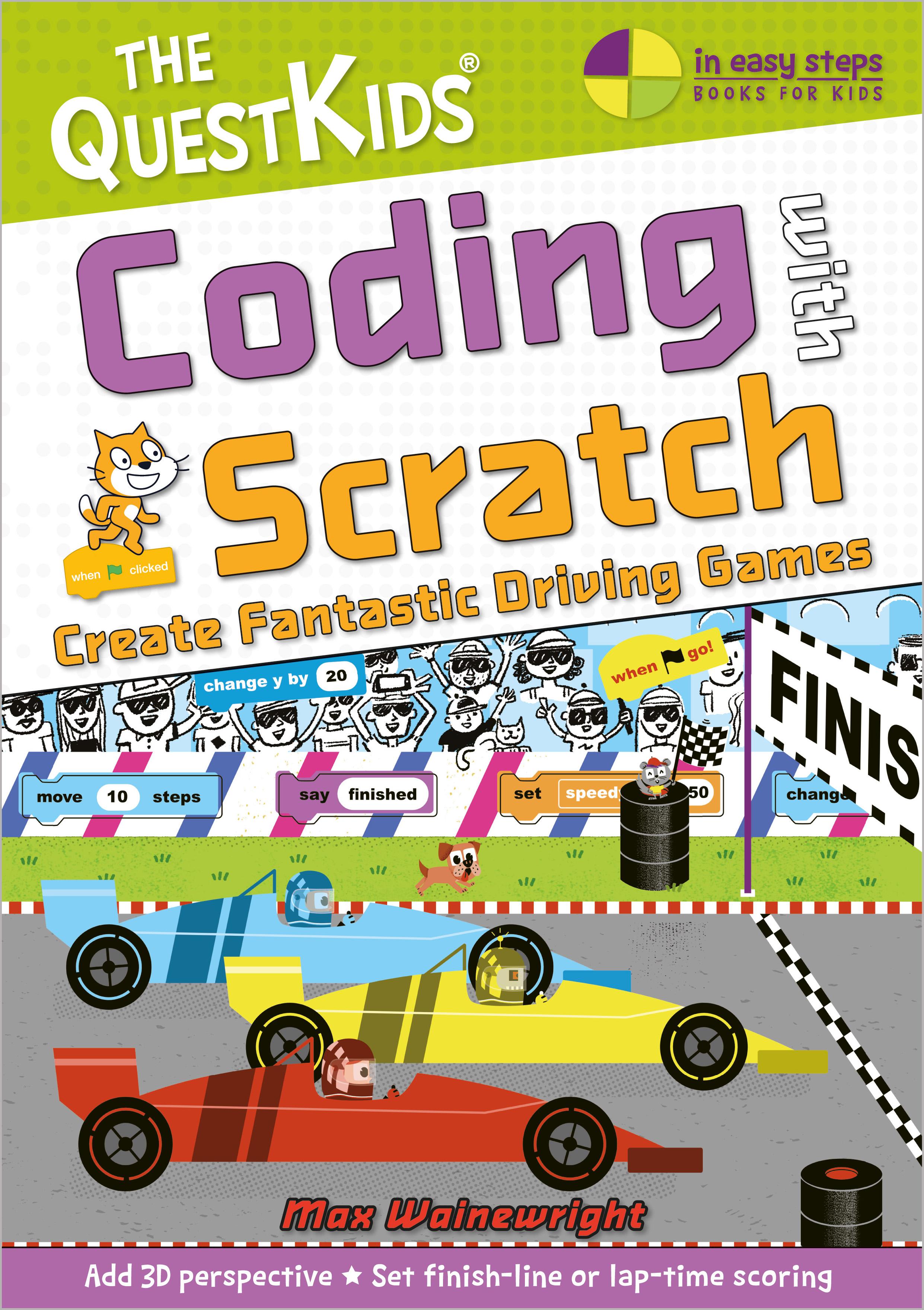 Vorderes Coverbild Coding with Scratch - Create Fantastic Driving Games