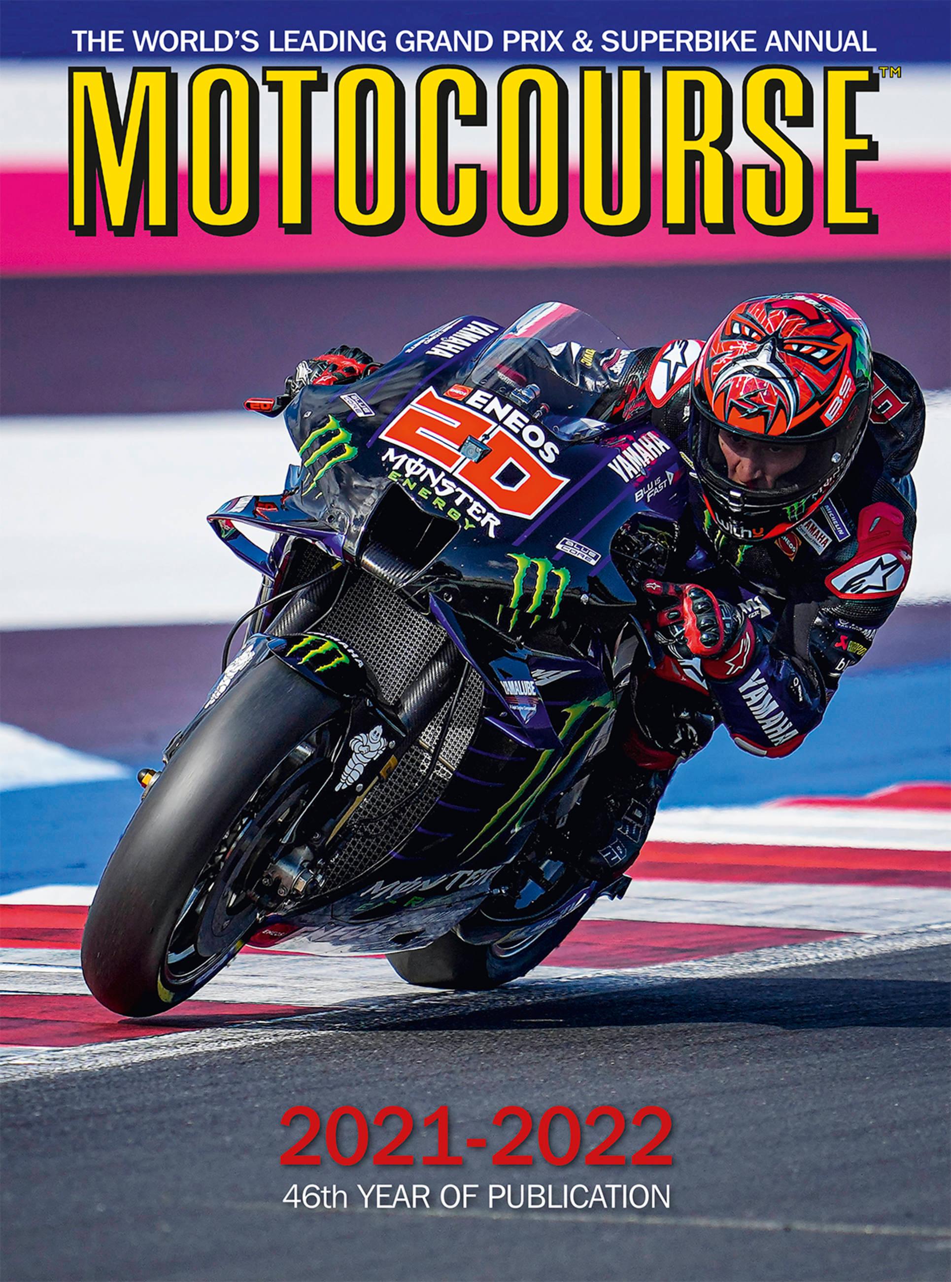 Vorderes Coverbild MOTOCOURSE 2021-22 Annual