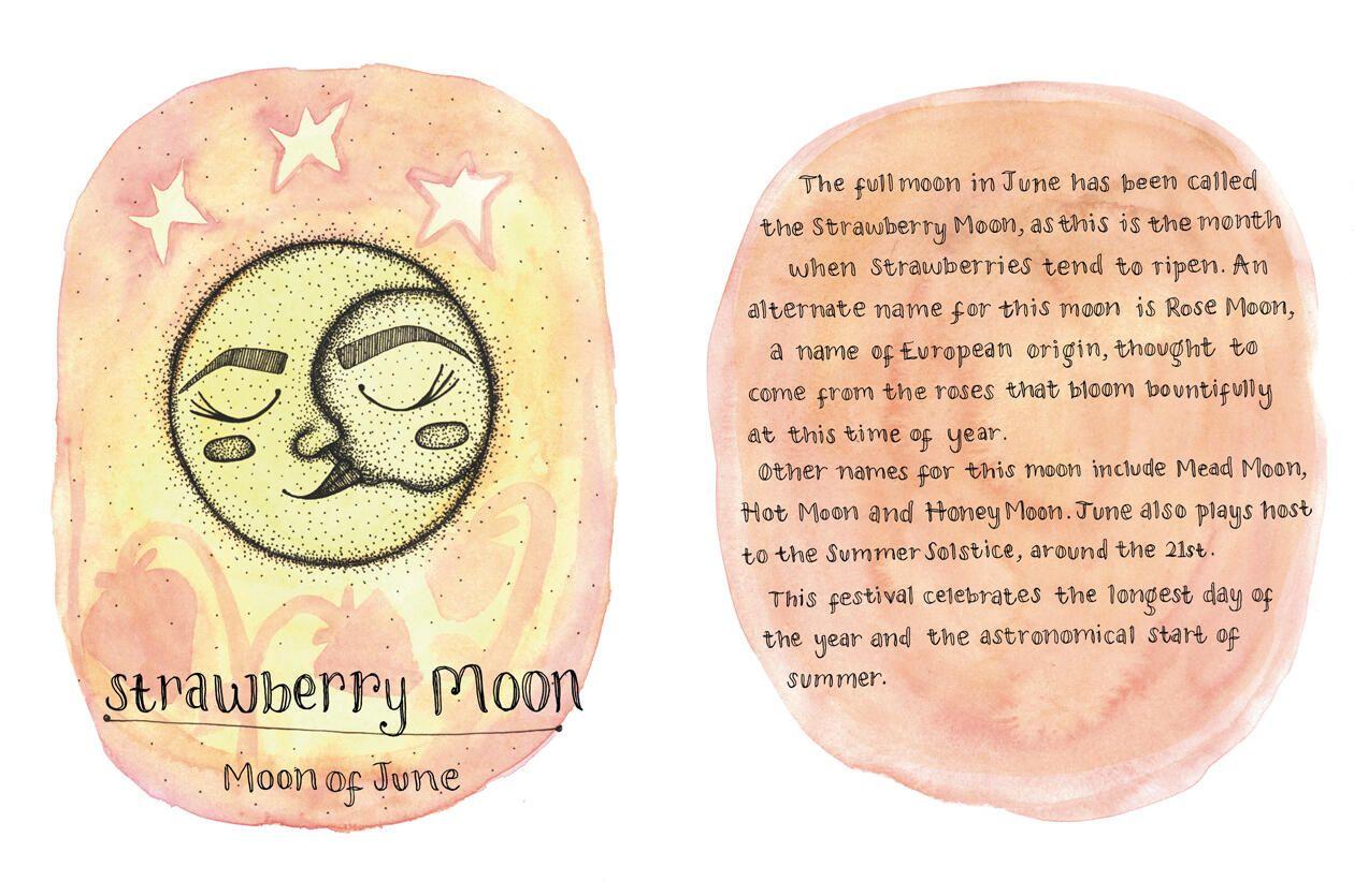 Beispielinhalt (Bild) The Book of Moons & Seasons