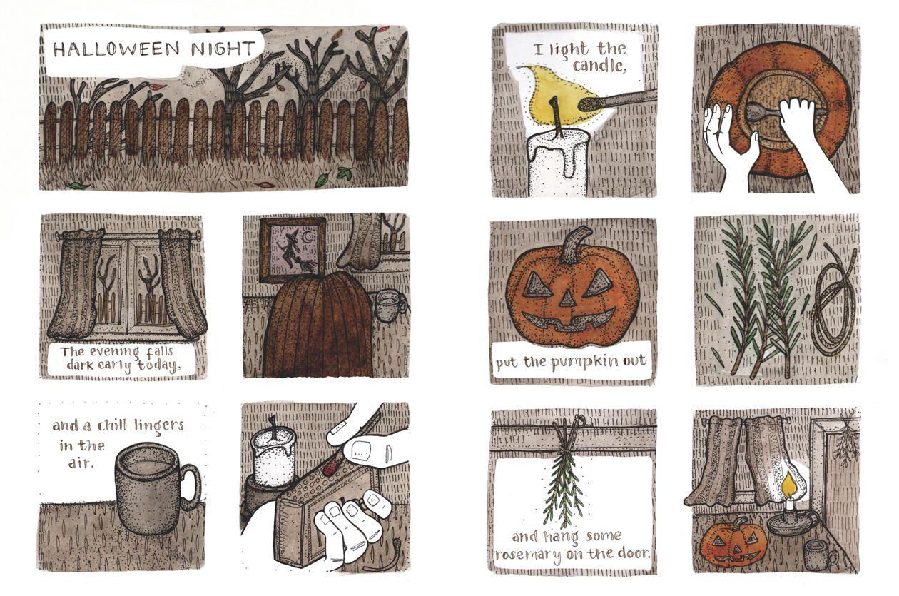 Beispielinhalt (Bild) The Book of Moons & Seasons