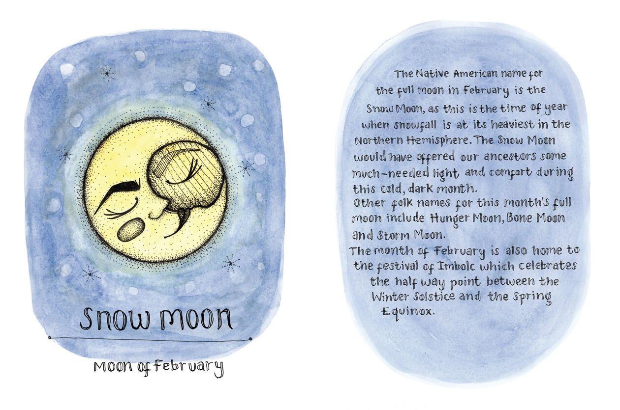 Beispielinhalt (Bild) The Book of Moons & Seasons