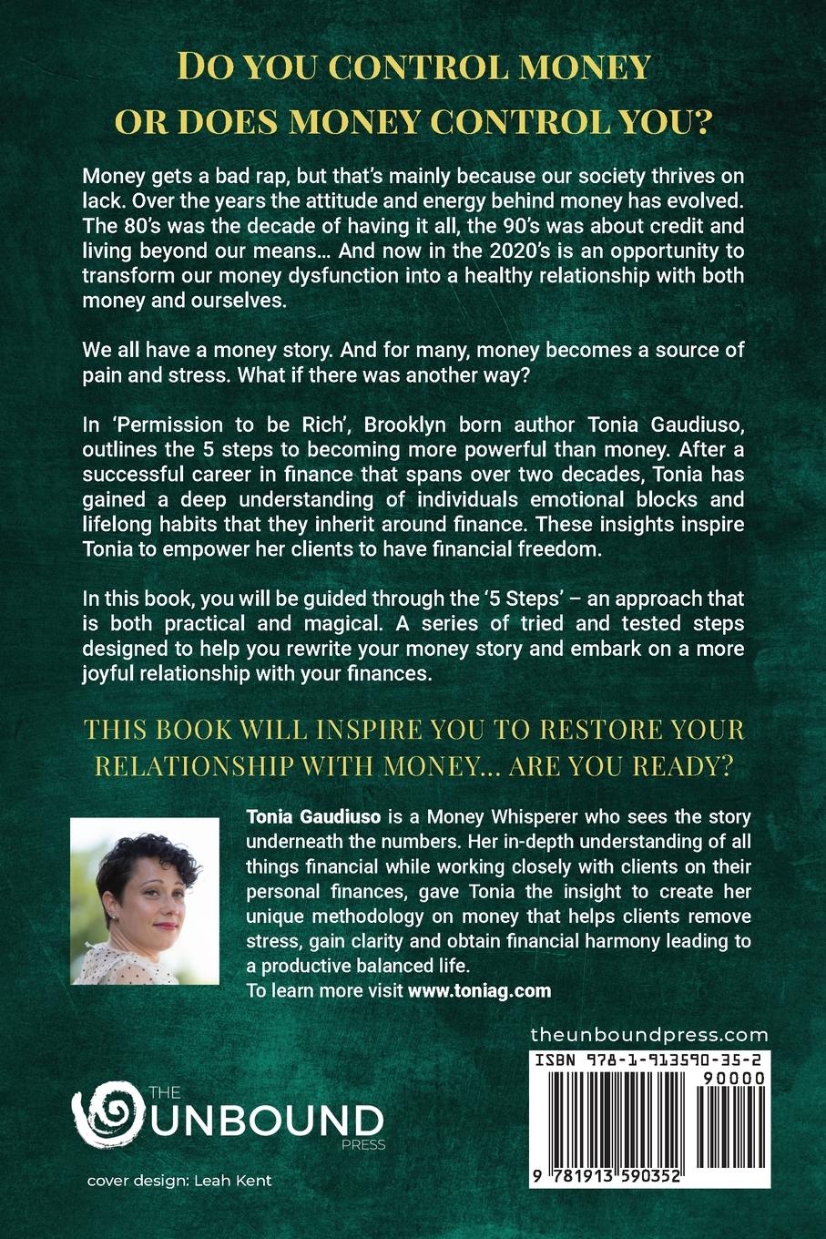 Rückseitencover Permission to be Rich