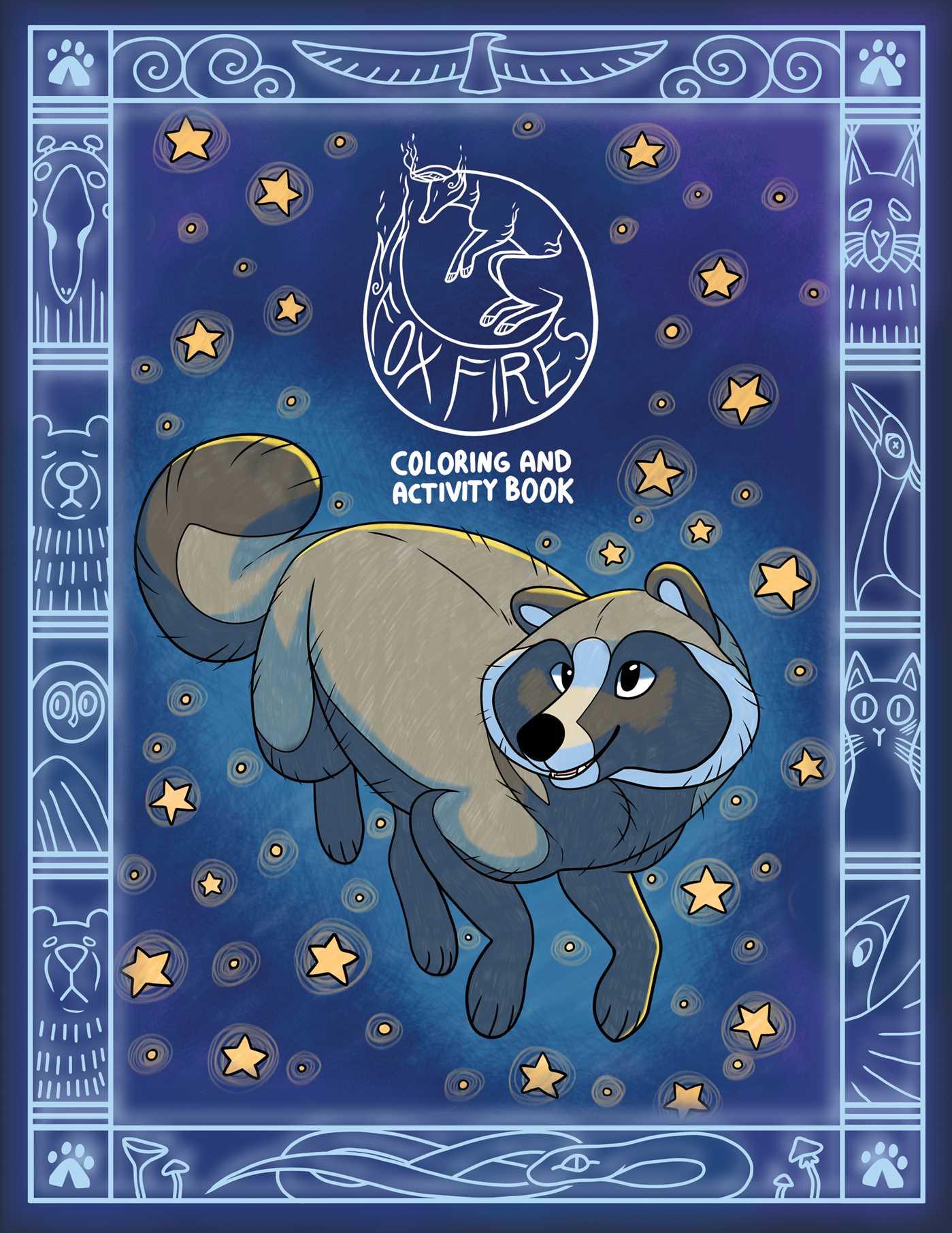 Vorderes Coverbild Fox Fires Coloring and Activity Book