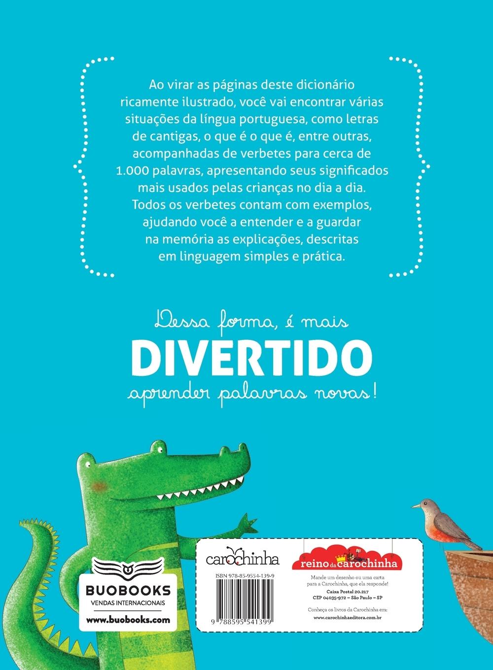 Rückseitencover Minhas palavras