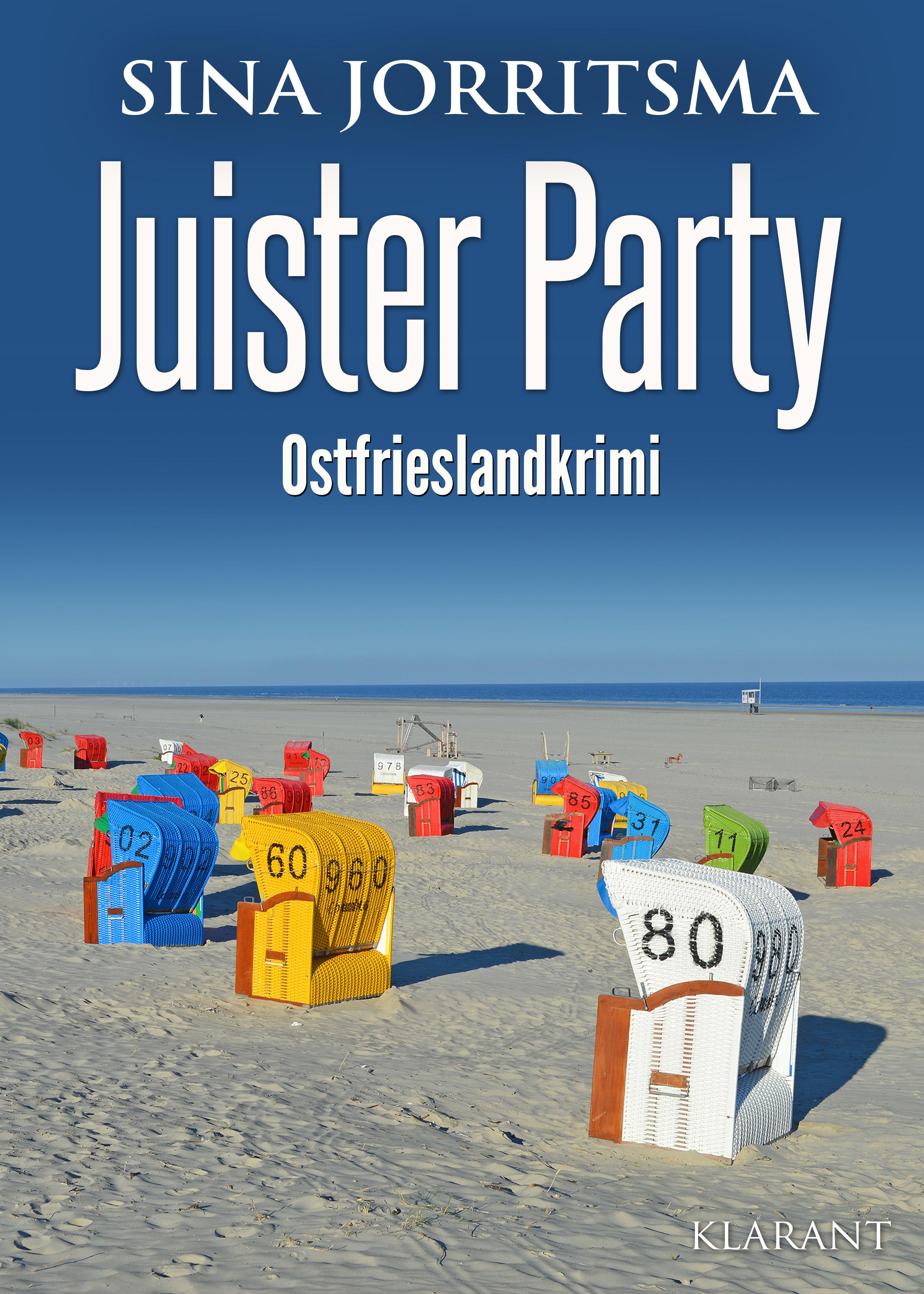 Vorderes Coverbild Juister Party. Ostfrieslandkrimi