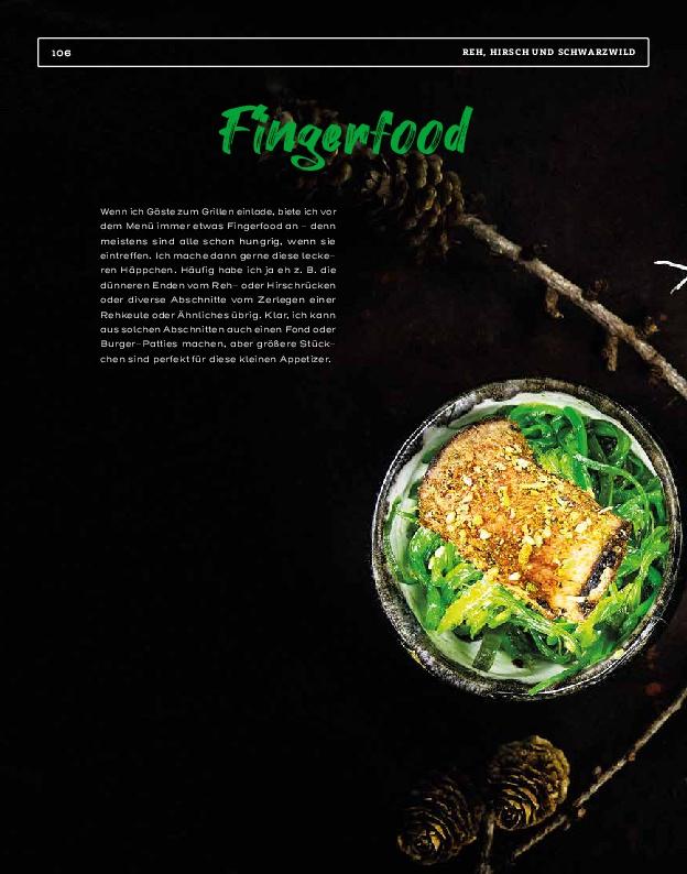 Beispielinhalt (Bild) Wild gegrillt