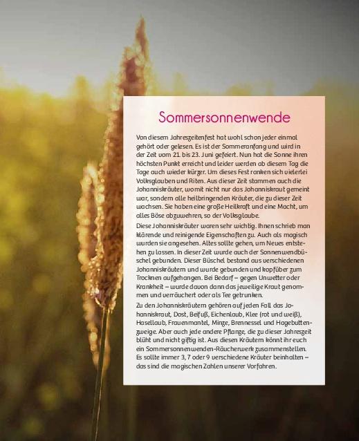 Beispielinhalt (Bild) Heilsames Räuchern
