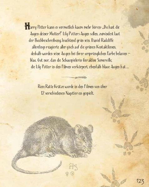 Beispielinhalt (Bild) Insiderwissen für Harry Potter Fans