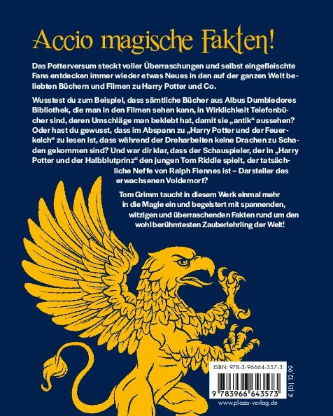 Rückseitencover Insiderwissen für Harry Potter Fans