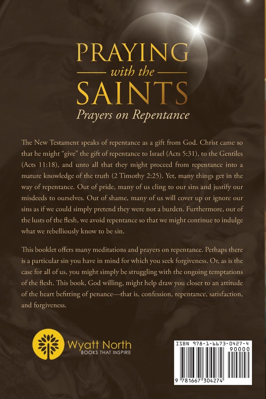 Rückseitencover Praying with the Saints