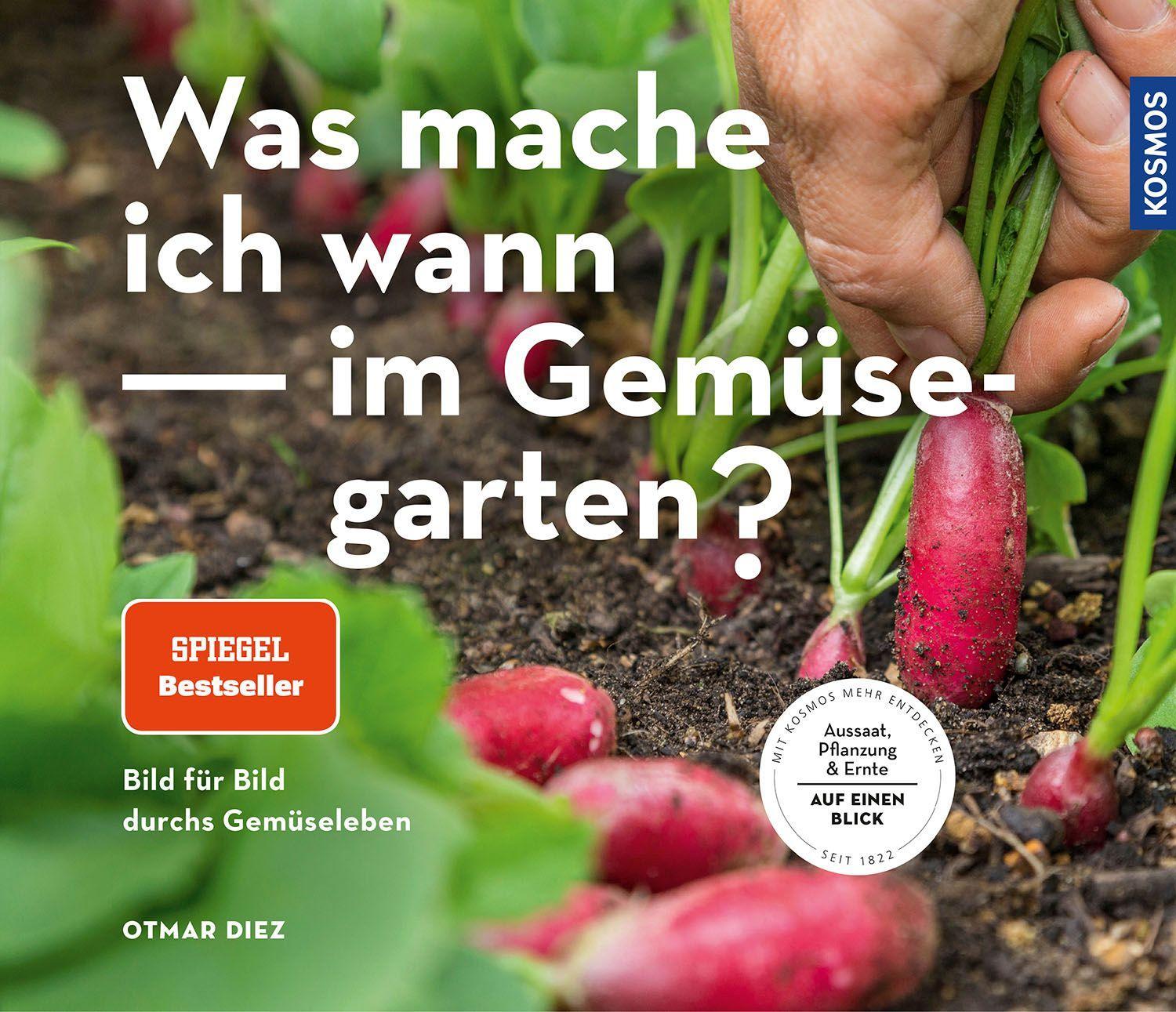Vorderes Coverbild Was mache ich wann im Gemüsegarten?