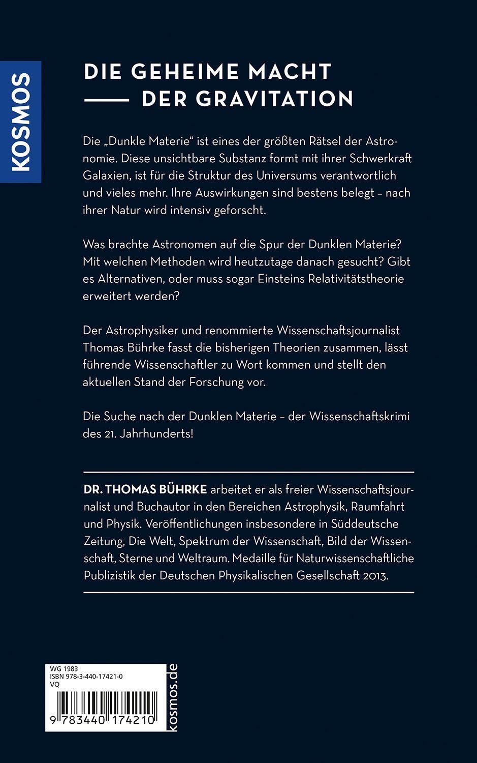 Beispielinhalt (Bild) Was ist Dunkle Materie?