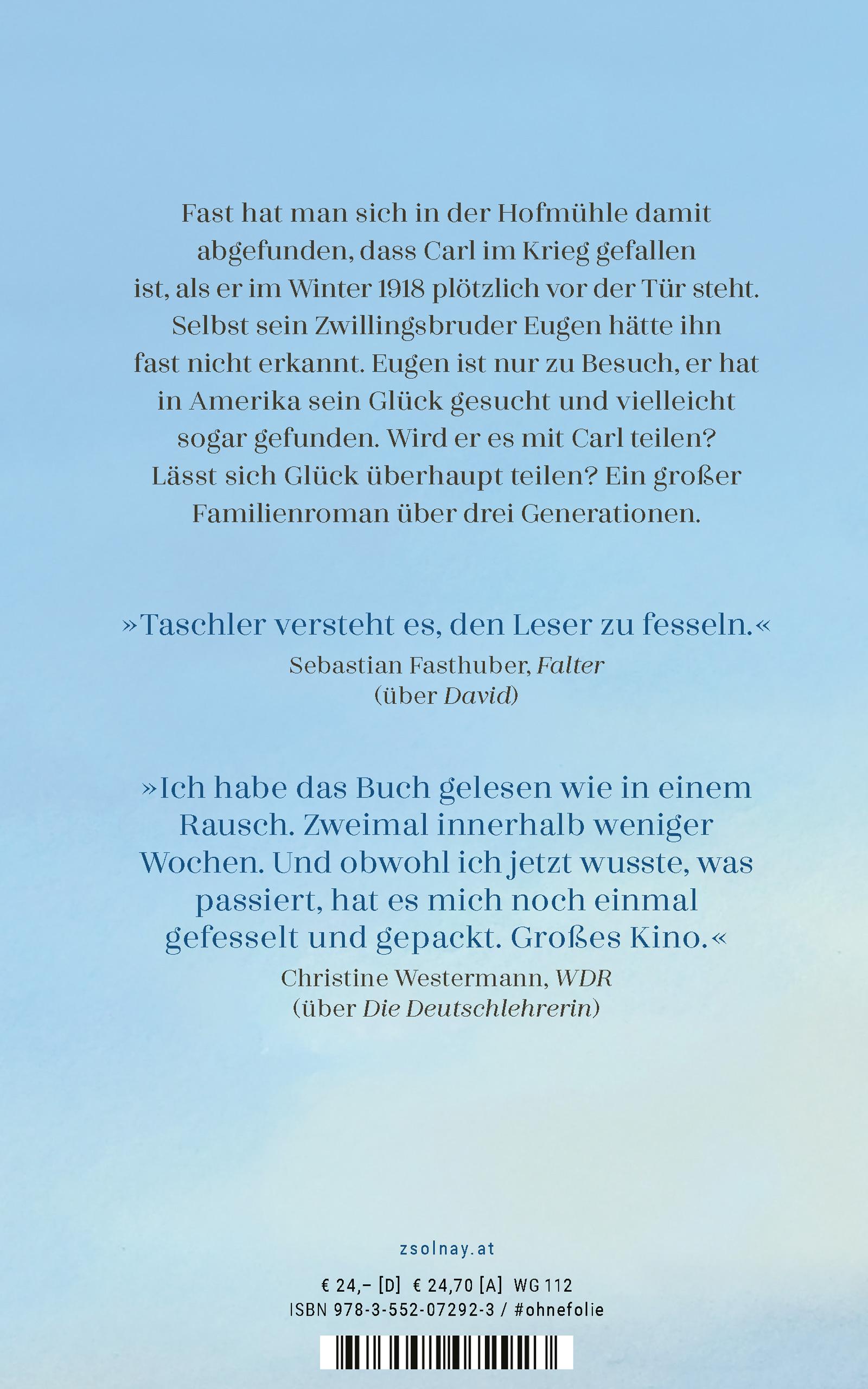 Beispielinhalt (Bild) Über Carl reden wir morgen