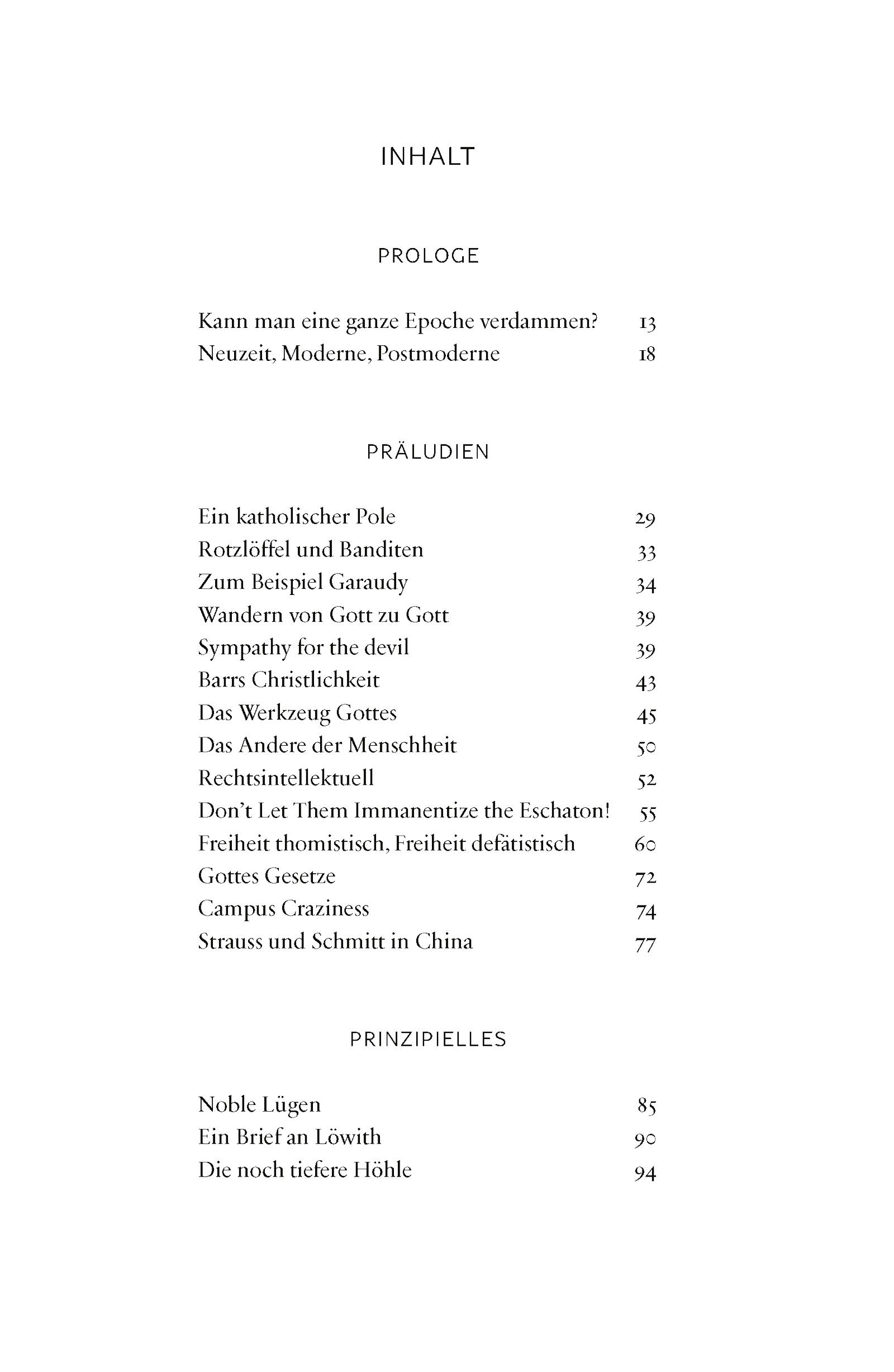 Beispielinhalt (Bild) Verfluchte Neuzeit