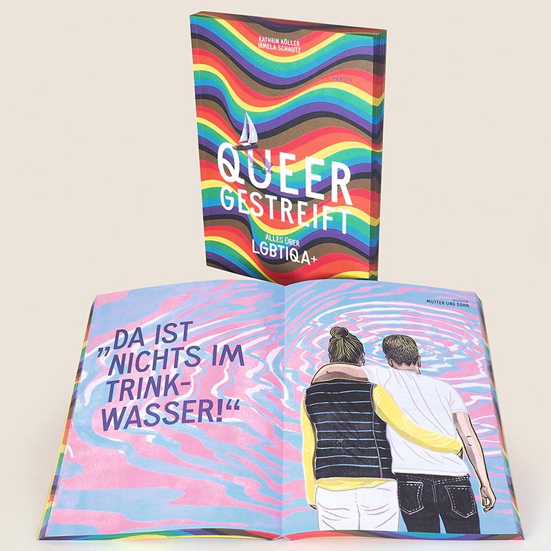 Beispielinhalt (Bild) Queergestreift