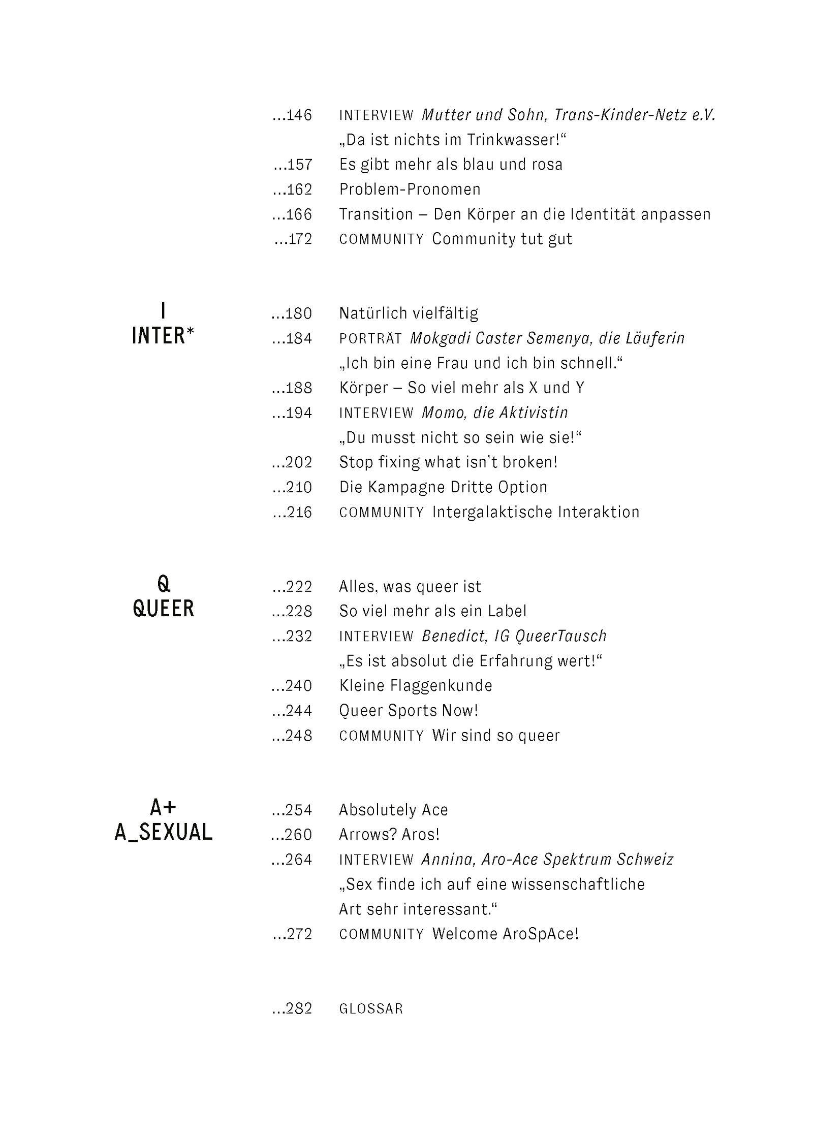 Beispielinhalt (Bild) Queergestreift