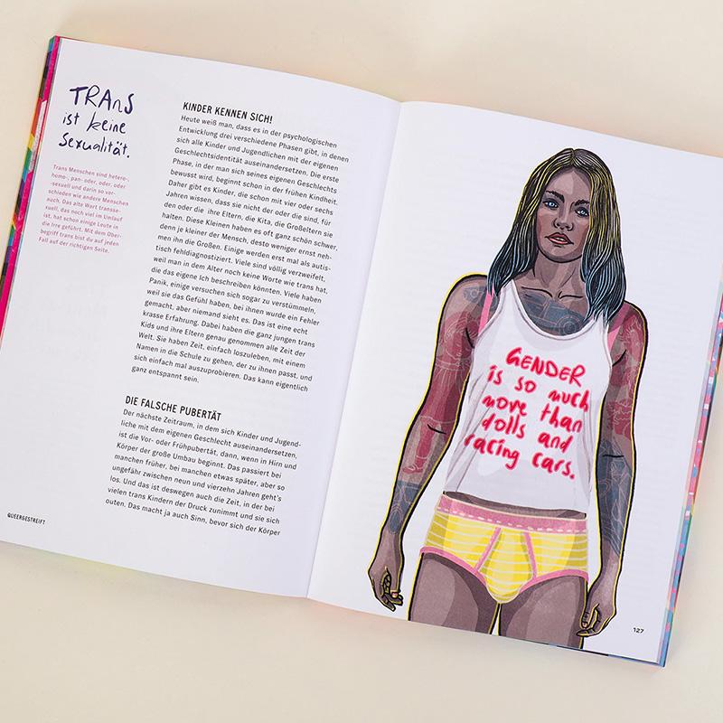 Beispielinhalt (Bild) Queergestreift