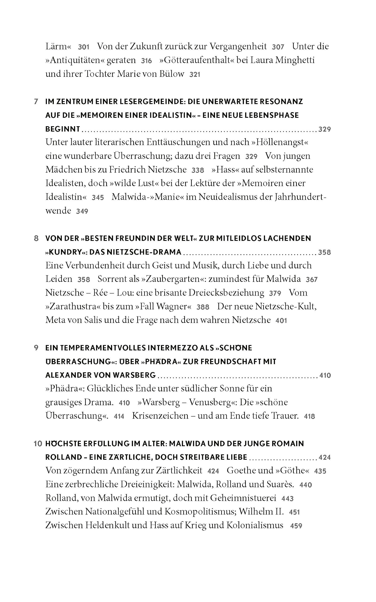 Beispielinhalt (Bild) Malwida von Meysenbug