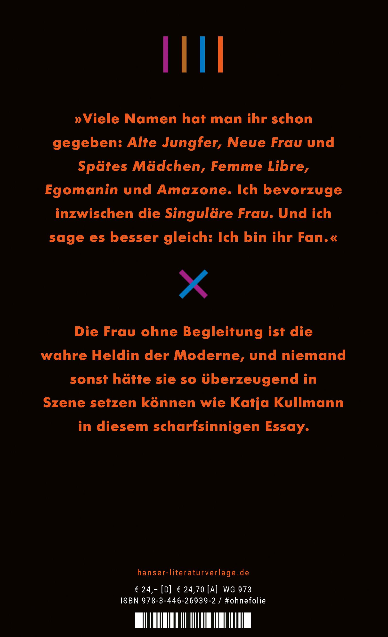 Beispielinhalt (Bild) Die Singuläre Frau