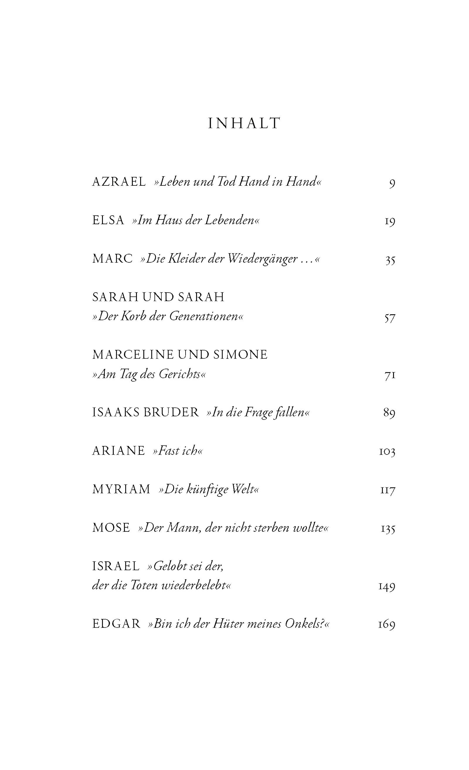 Beispielinhalt (Bild) Mit den Toten leben