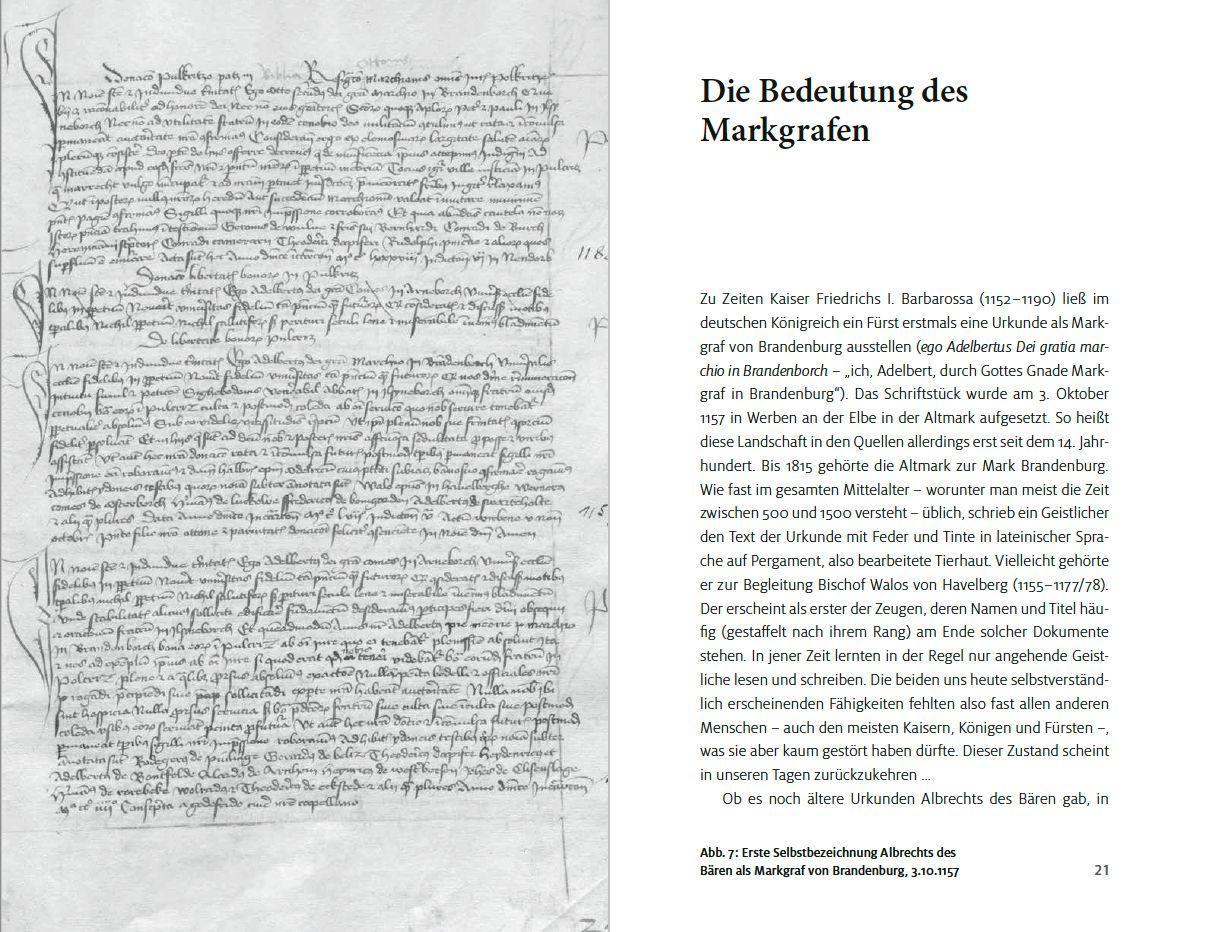 Beispielinhalt (Bild) Albrecht der Bär