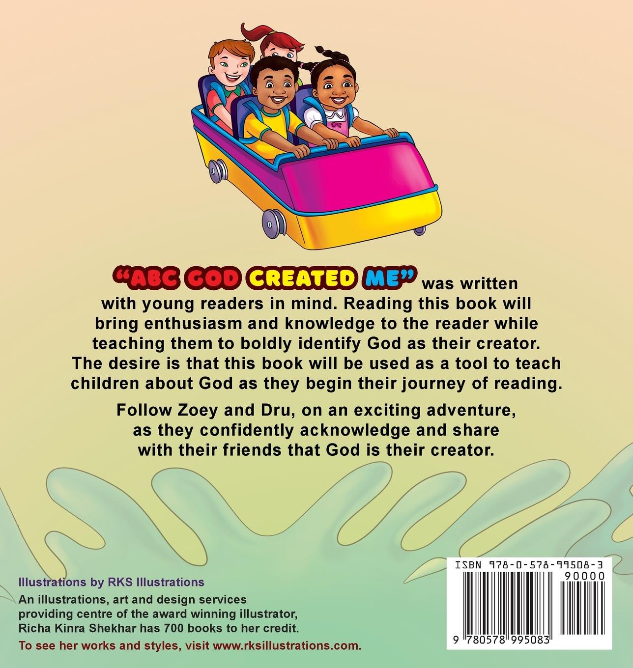 Rückseitencover ABC God Created Me