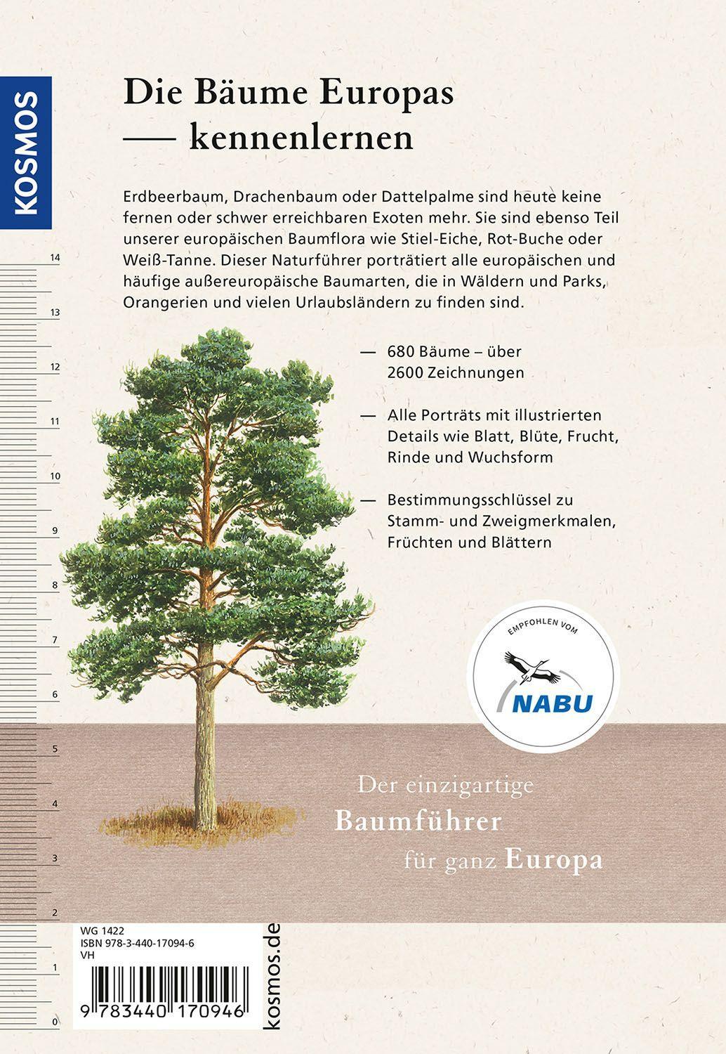Beispielinhalt (Bild) Der Kosmos-Baumführer Europa