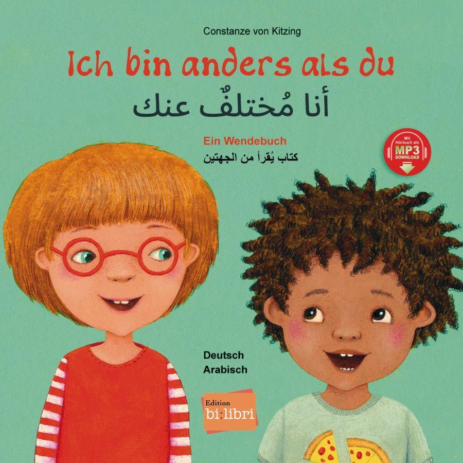 Vorderes Coverbild Ich bin anders als du - Ich bin wie du. Arabisch - Deutsch