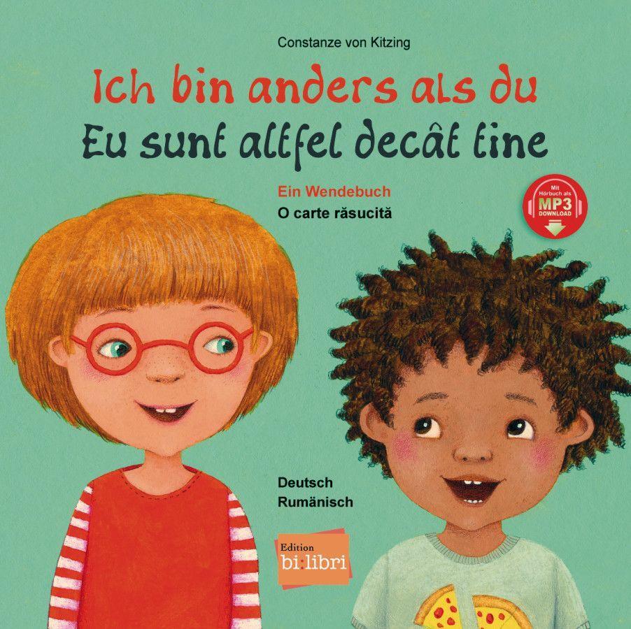 Vorderes Coverbild Ich bin anders als du - Ich bin wie du. Rumänisch - Deutsch