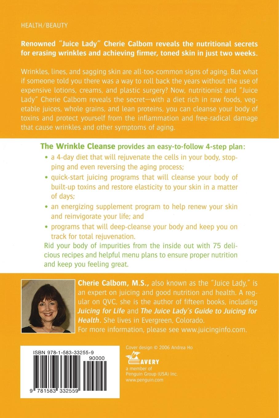 Rückseitencover The Wrinkle Cleanse