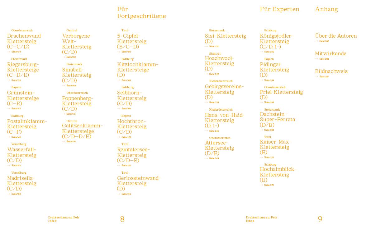 Beispielinhalt (Bild) Drahtseiltanz am Fels