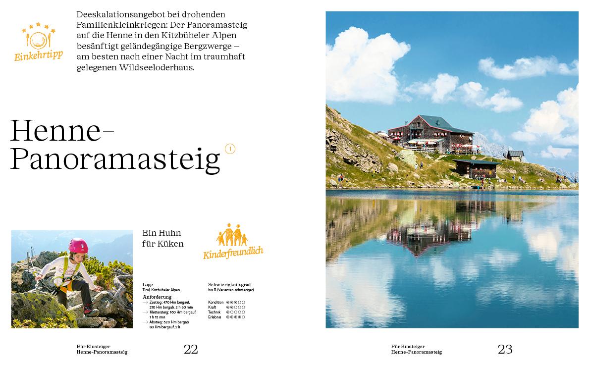 Beispielinhalt (Bild) Drahtseiltanz am Fels