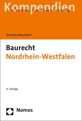 Vorderes Coverbild Baurecht Nordrhein-Westfalen