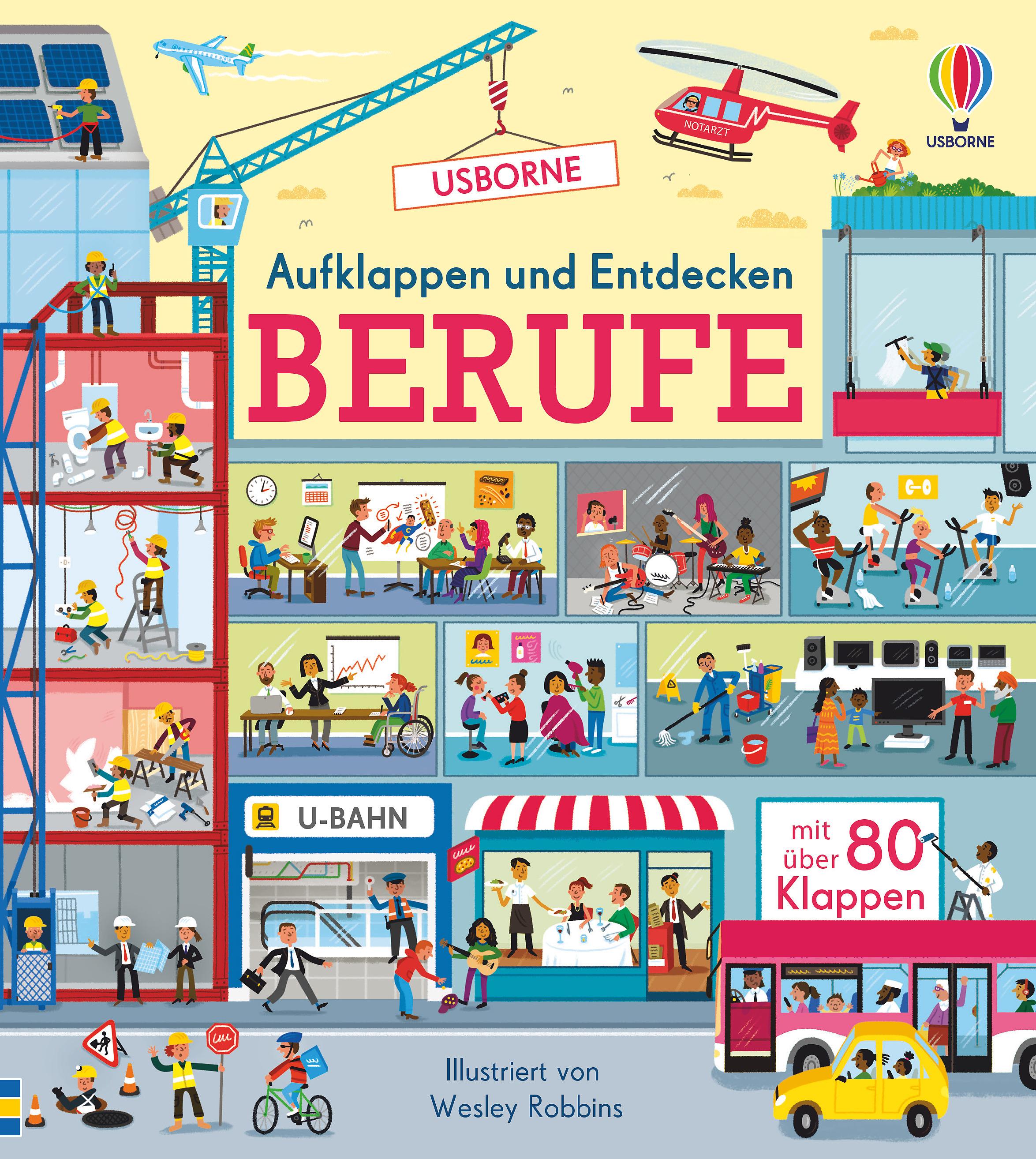 Vorderes Coverbild Aufklappen und Entdecken: Berufe