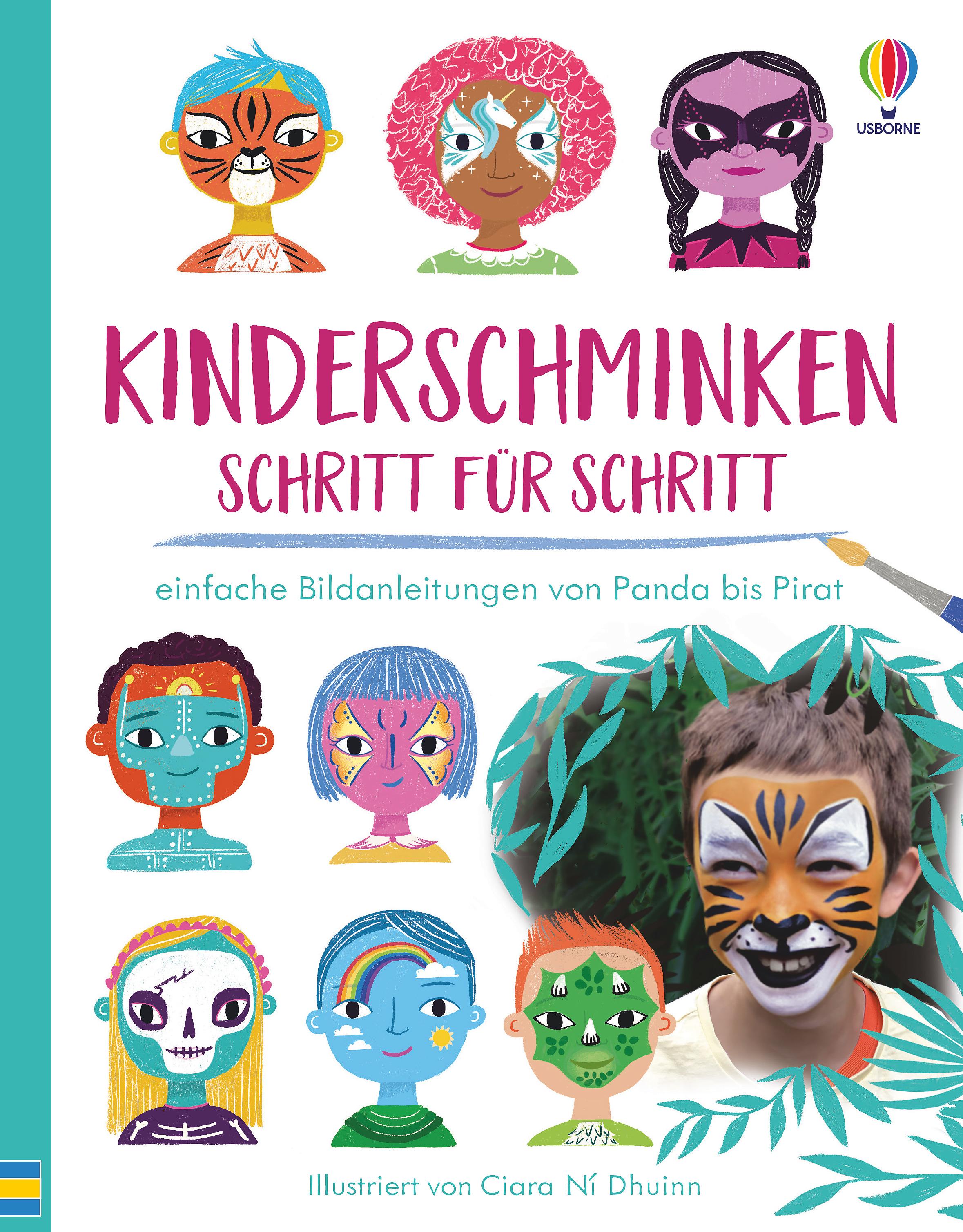 Vorderes Coverbild Kinderschminken - Schritt für Schritt