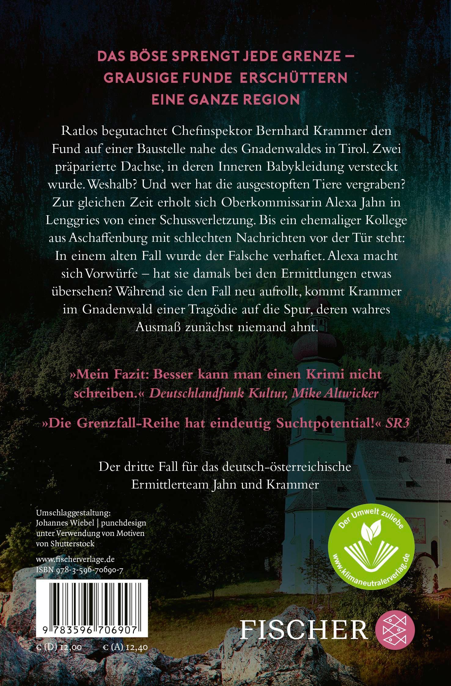 Rückseitencover Grenzfall - In der Stille des Waldes