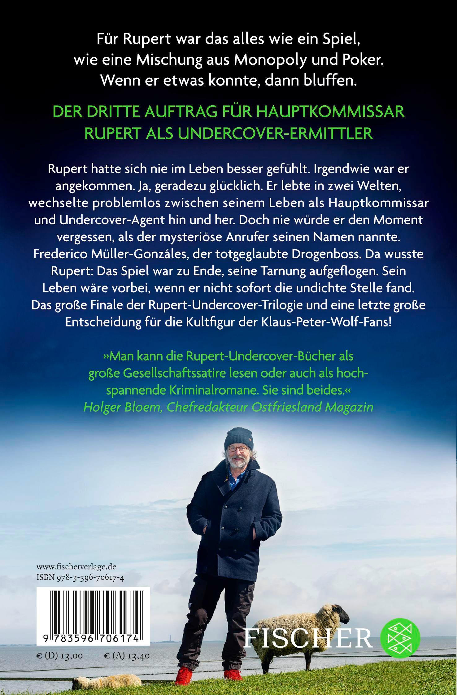 Rückseitencover Rupert undercover - Ostfriesisches Finale