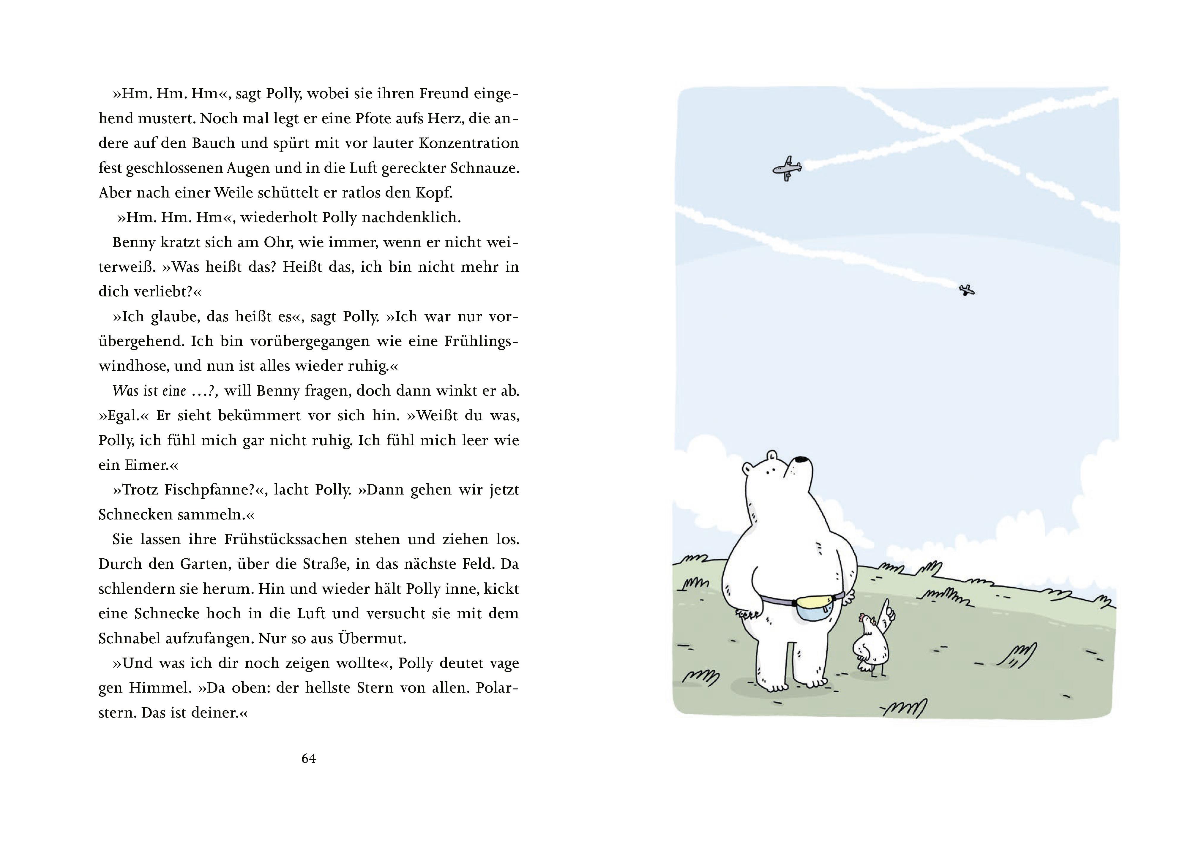 Beispielinhalt (Bild) Bär im Universum