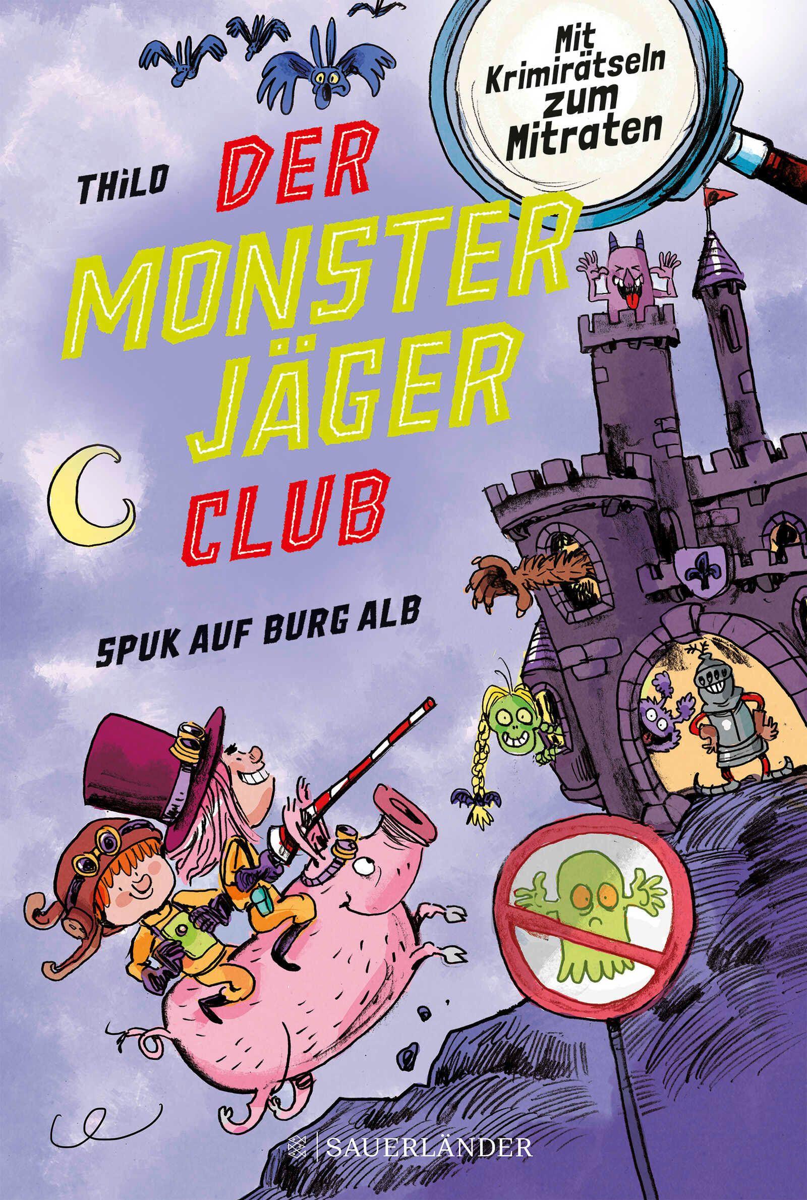Vorderes Coverbild Der Monsterjäger-Club 2 - Spuk auf Burg Alb