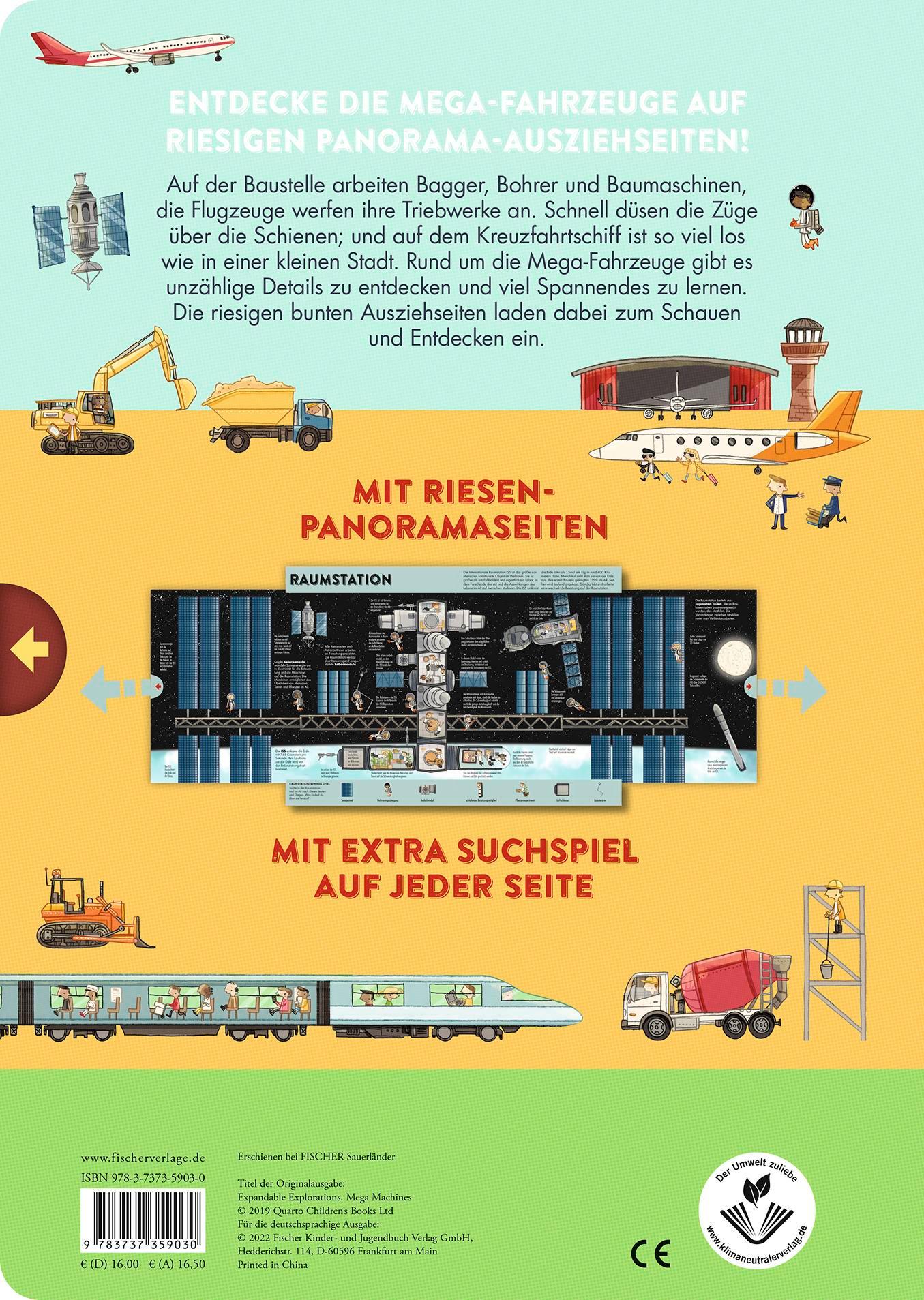 Rückseitencover Mega Fahrzeuge