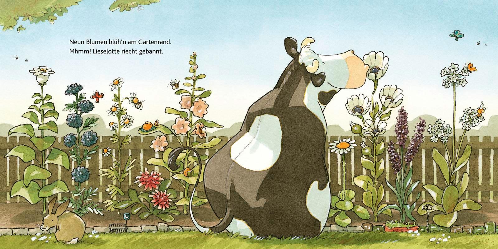 Beispielinhalt (Bild) Lieselotte freut sich auf den Frühling