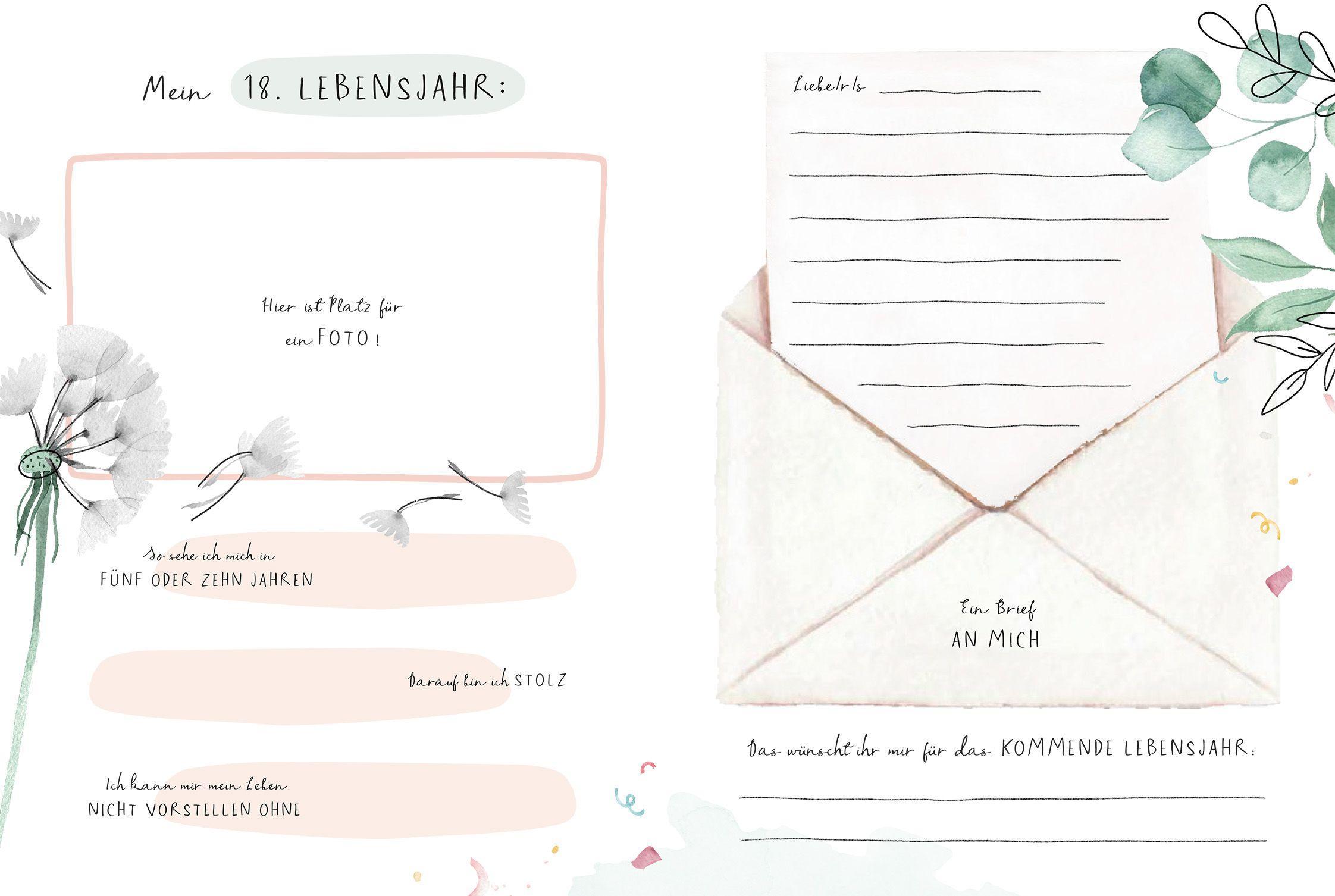 Beispielinhalt (Bild) Wir feiern, dass es dich gibt!